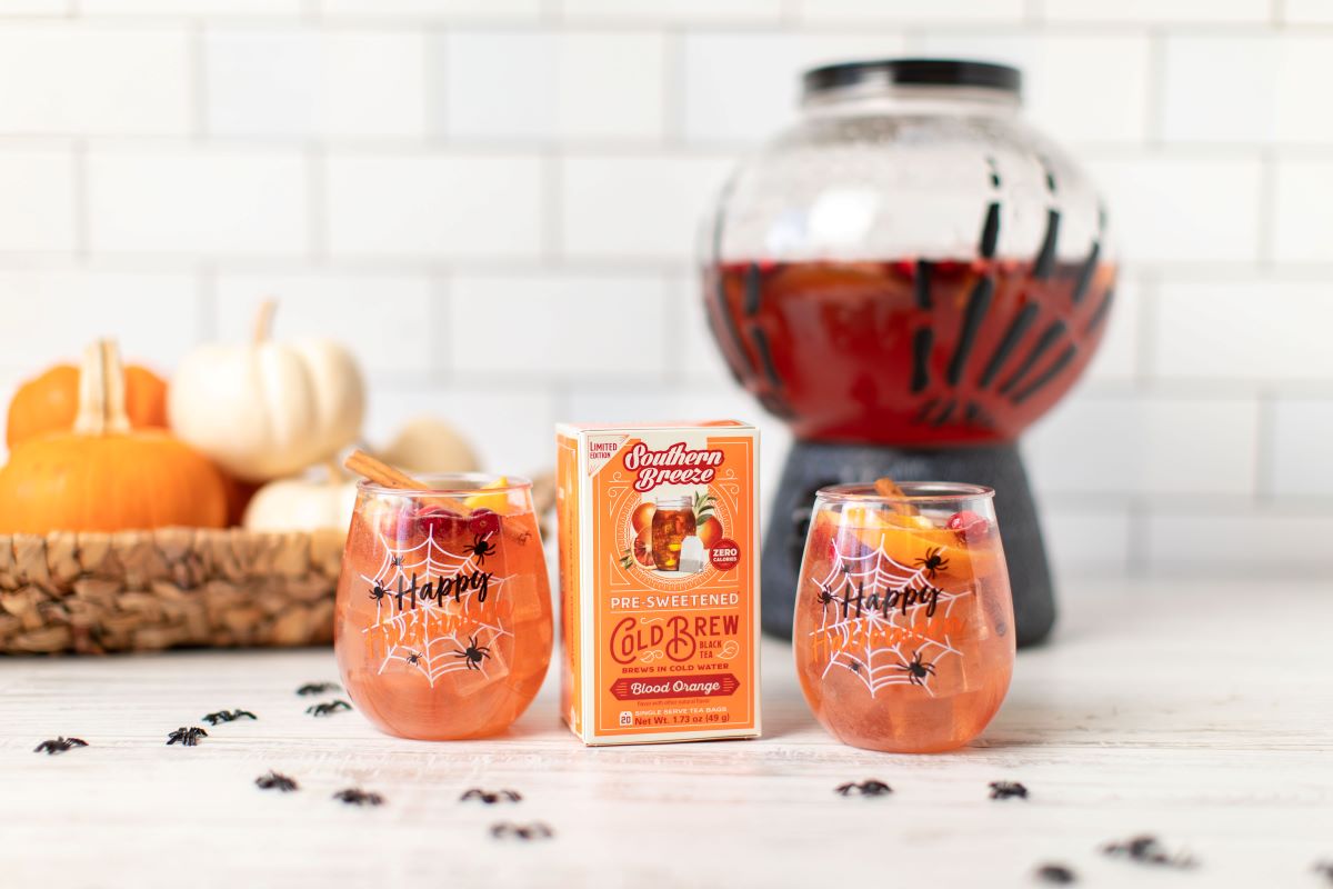 fall sangria, blood orange drink