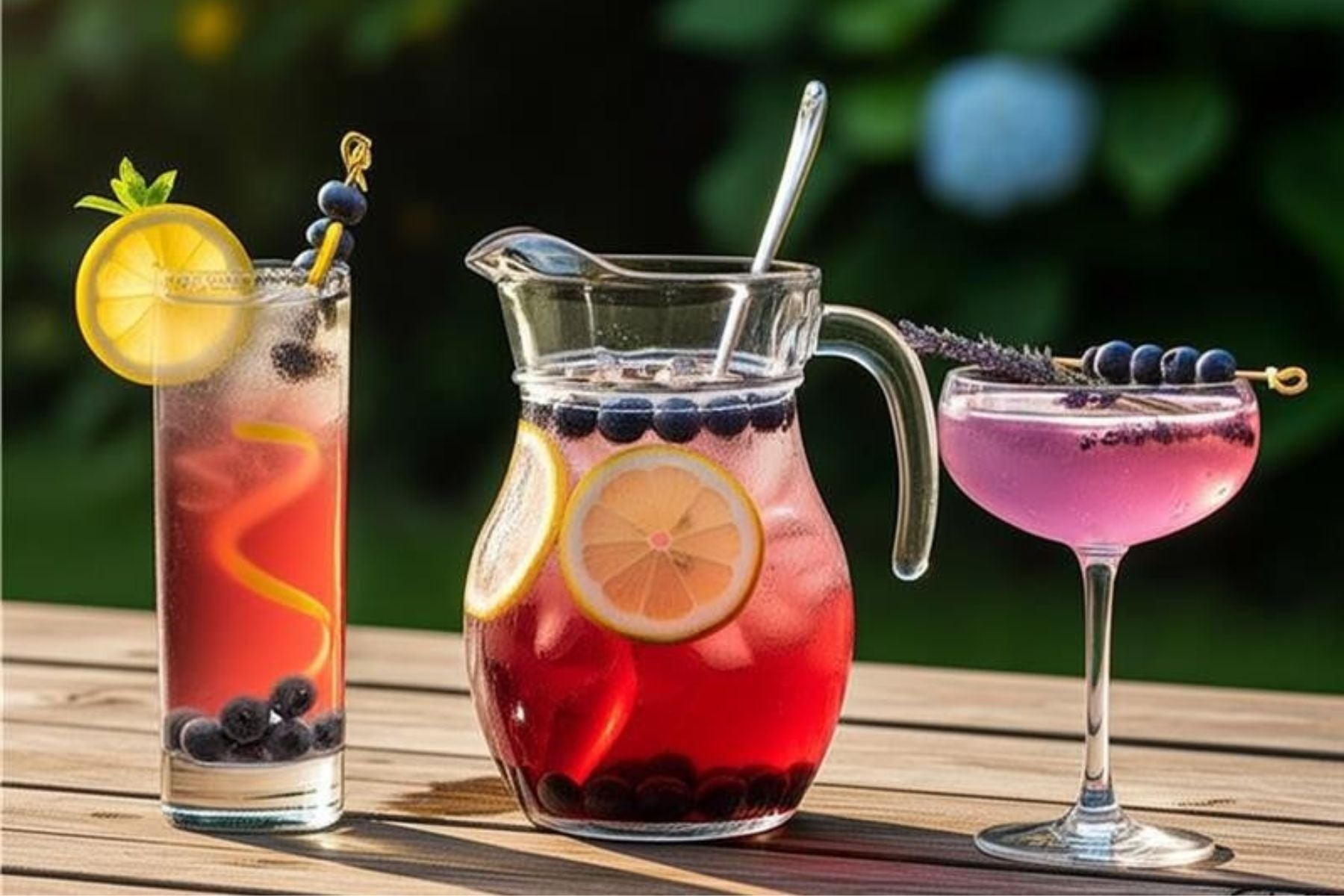 3 Blueberry Sweet Tea Recipes You’ll Be Sippin’ All Season Long
