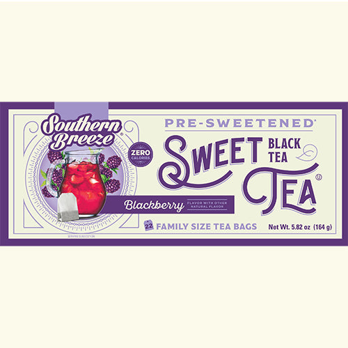 Southern Breeze Blackberry Sweet Iced Tea Family Size