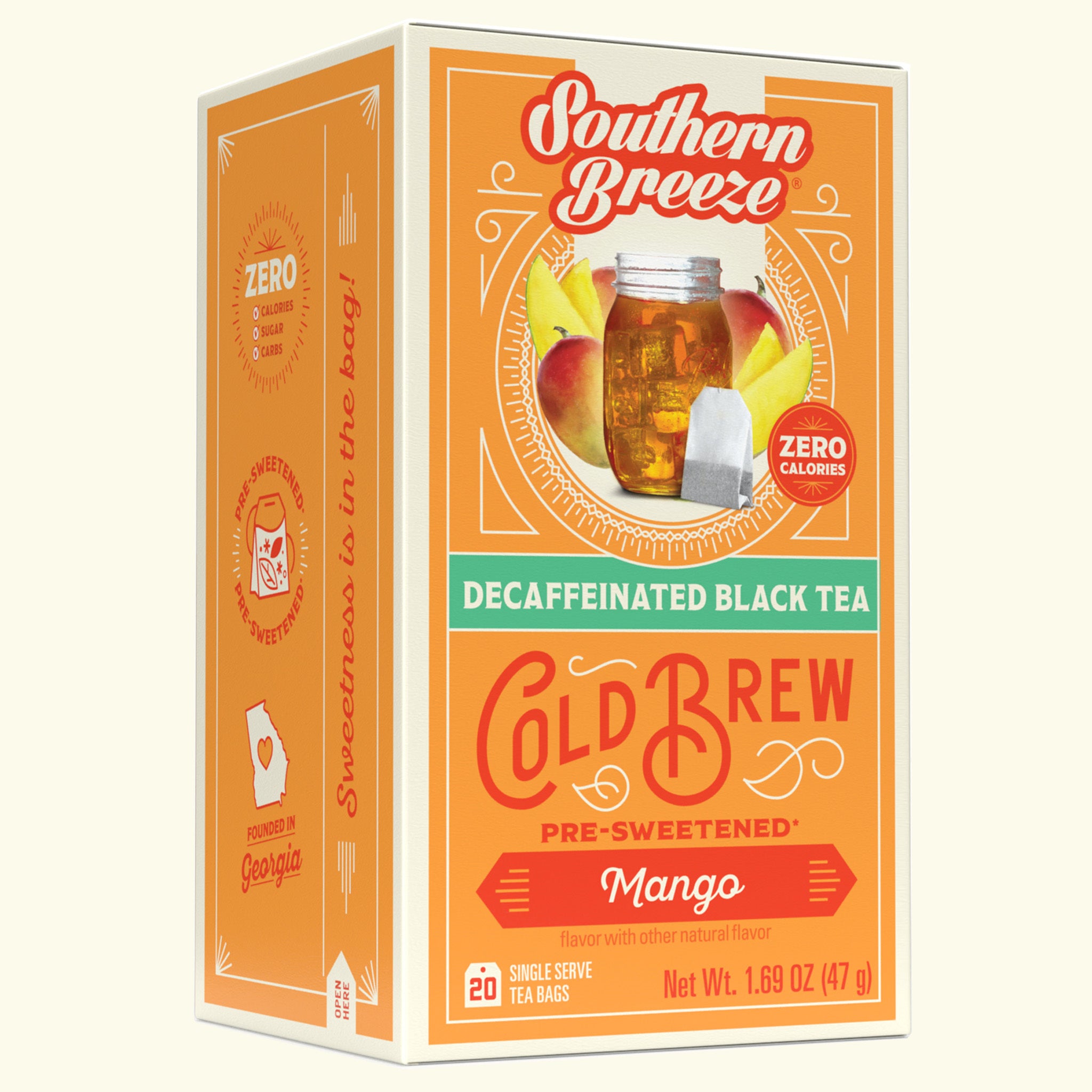 Decaf Mango Iced Tea | Juicy Flavor, No Caffeine Jitters