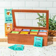 Southern Breeze Tea Chest, filled with Cold Brew tea envelopes