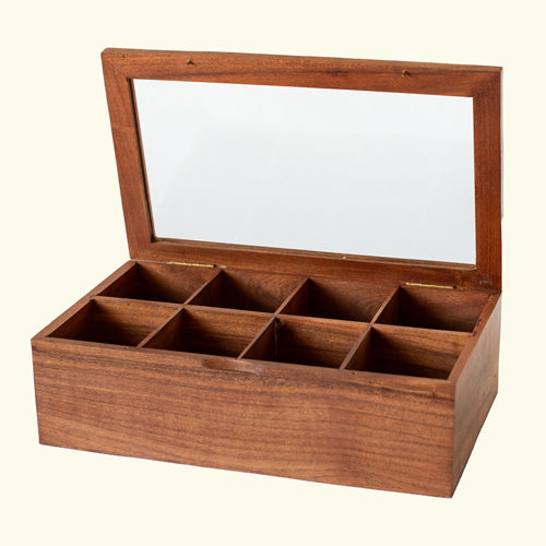 Southern Breeze Tea Chest, lid open