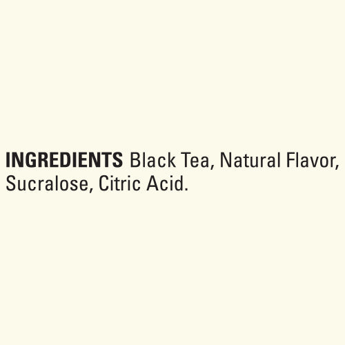 Southern Breeze Mystery Flavor Sweet Iced Tea ingredients list
