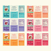 Southern Breeze Decaf Cold Brew Sweet Iced Tea Bundle 6 Pack - brewing instructions, nutritional label and ingredients list