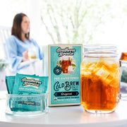 Southern Breeze Original Sweet Iced Tea with iced tea jar