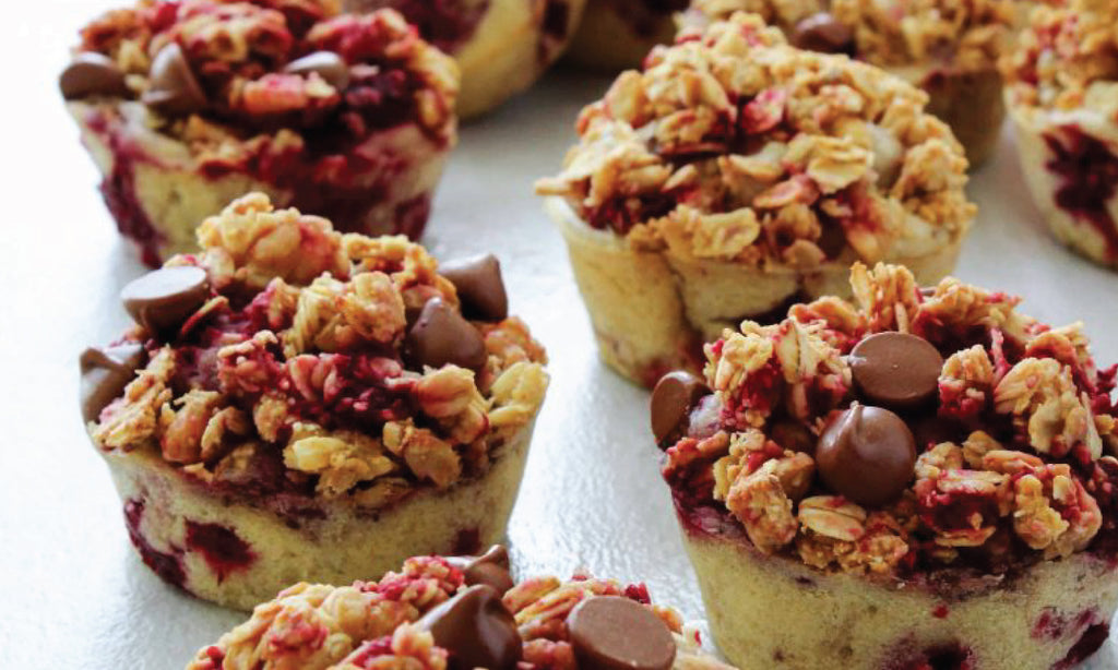 Raspberry Sweet Tea Breakfast Muffins Recipe