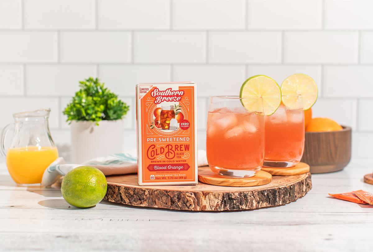 blood orange moscow mule mocktail