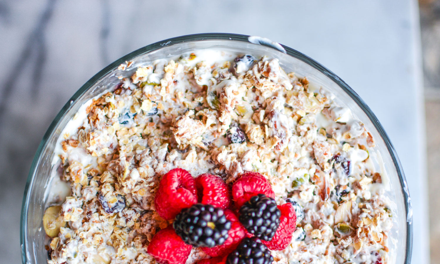 Fruit and Yogurt Parfait with Granola