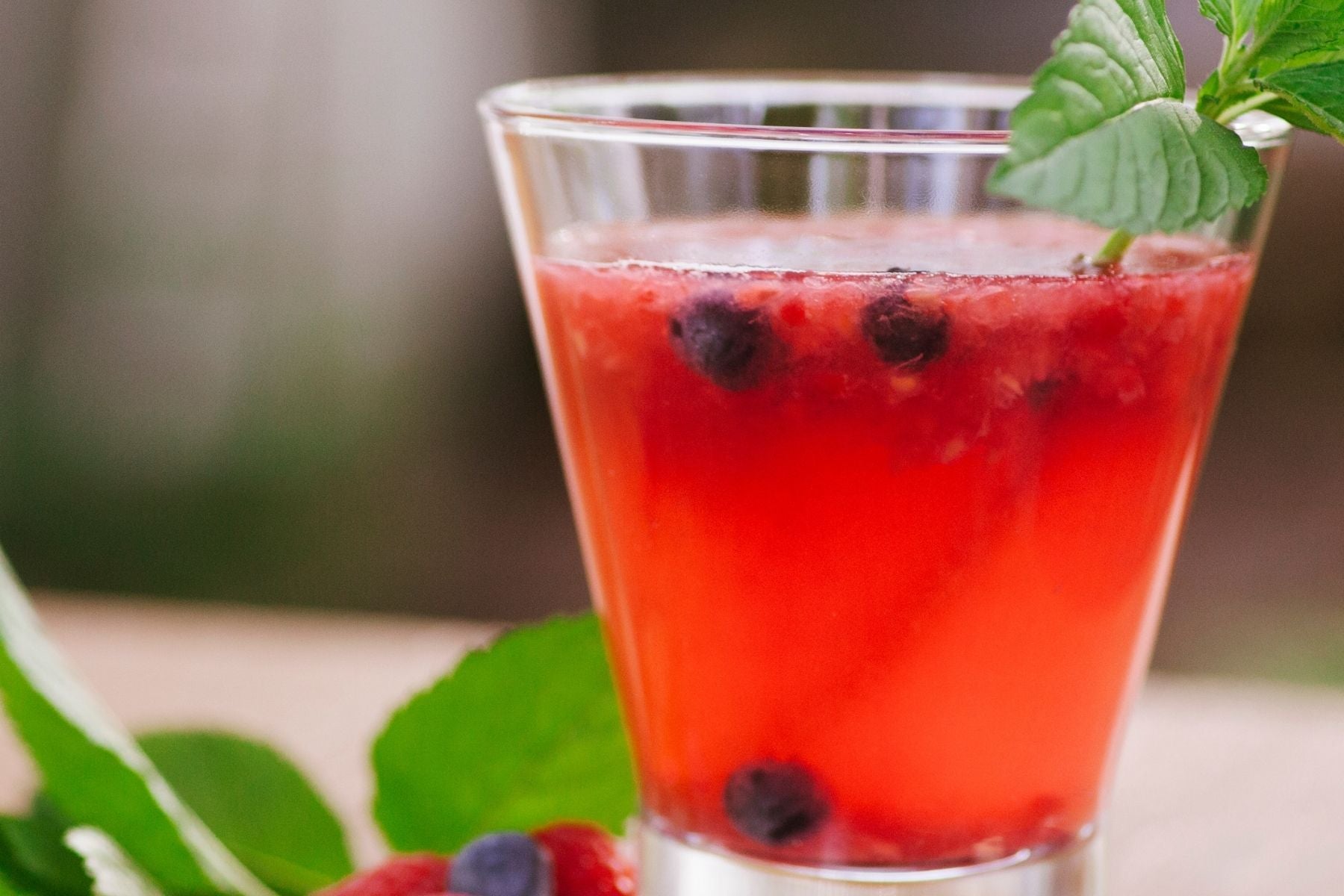 Chill Out With a Blueberry Raspberry Iced Tea Cooler