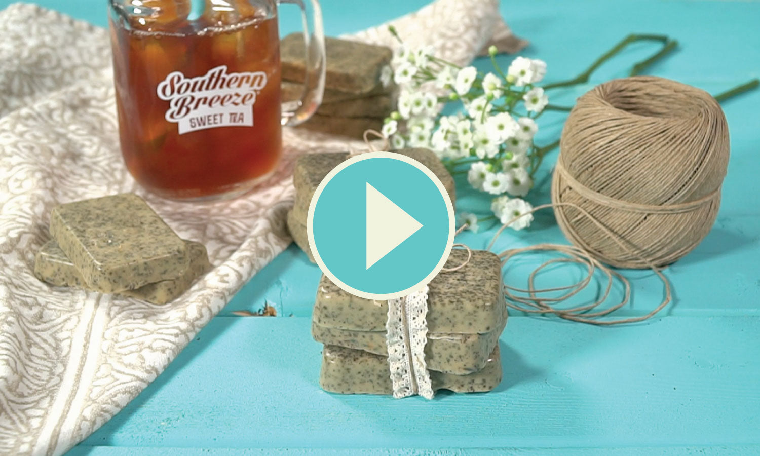 DIY Sweet Tea Soap Using Southern Breeze Sweet Tea