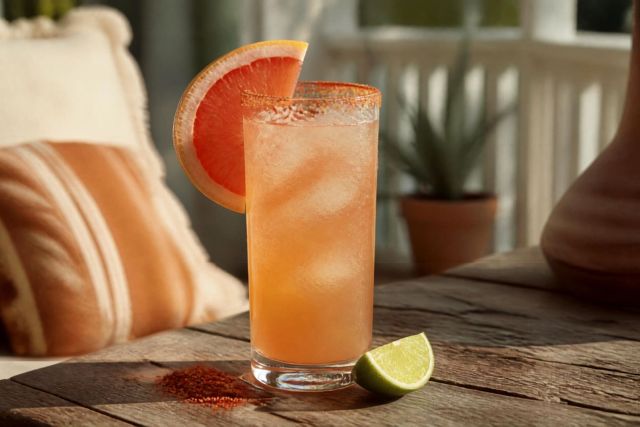 The Ace Paloma Mocktail (Spicy Grapefruit Sweet Tea Recipe)