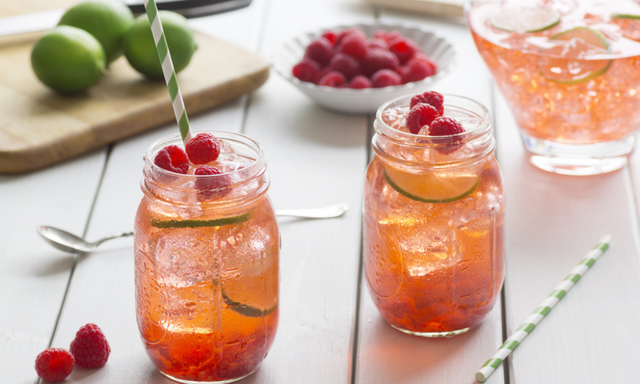 Iced Raspberry Lime Raspberry Lime Iced Tea