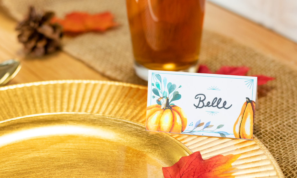 Thanksgiving Place cards: FREE Printable