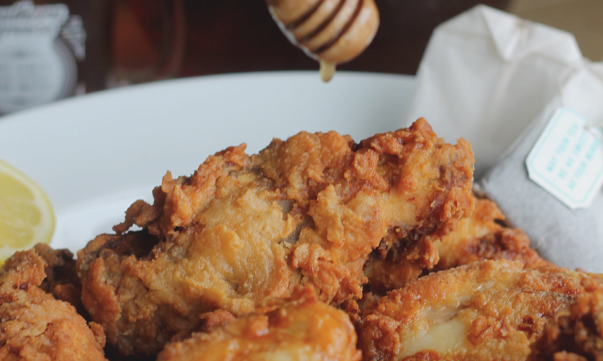 Sweet Tea Fried Chicken and Bourbon Glaze Recipe