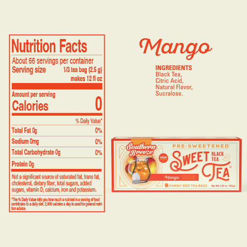 Mango Sweet Iced Tea