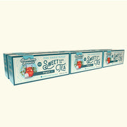 Six Boxes of Southern Breeze Family Size Sweet Tea on a white background
