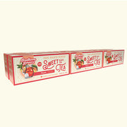 Six Boxes of Southern Breeze Sweet Tea Family Size Peach on a white background