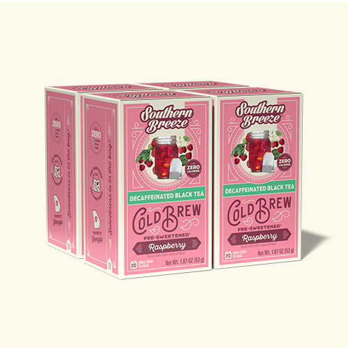 Decaf Raspberry Iced Tea | Juicy Flavor, No Caffeine Jitters