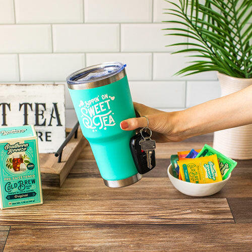 Stainless Steel 30oz Travel Tumbler - Thumbnail 3