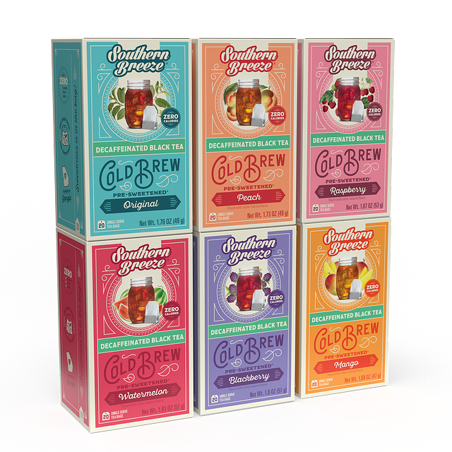 Decaf Sweet Tea Bags- Refreshing Iced Tea | Southern Breeze