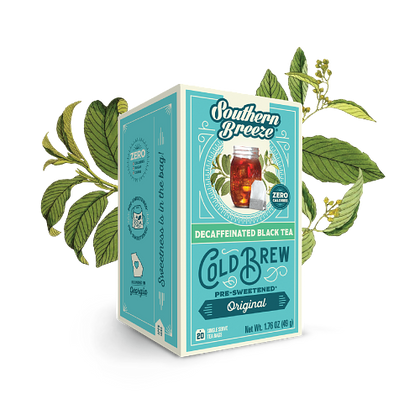 Decaf Sweet Tea Bags- Refreshing Iced Tea | Southern Breeze