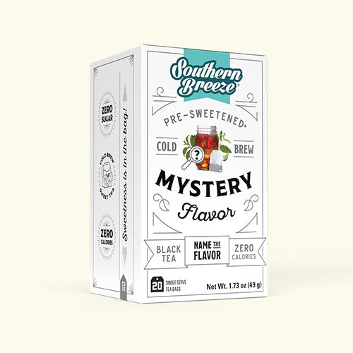 Rendering of Mystery Flavor Iced Tea Carton