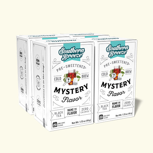 Rendering of Mystery Flavor Iced Tea Carton