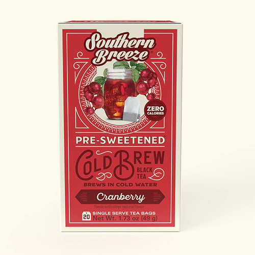 Rendering of Cranberry Iced Tea Carton