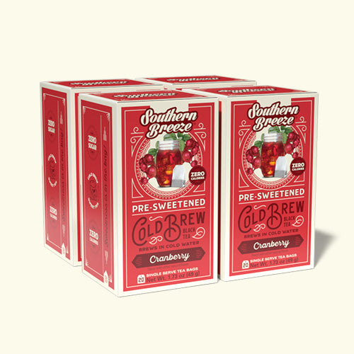Rendering of Cranberry Iced Tea Carton