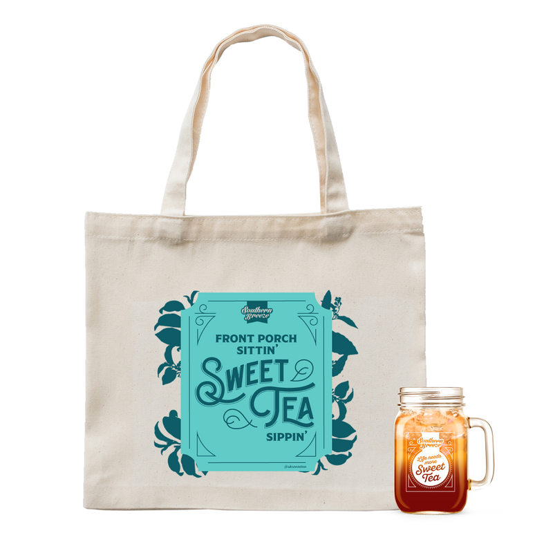 Rendering of Canvas Tote Bag And Mason Jar Bundle