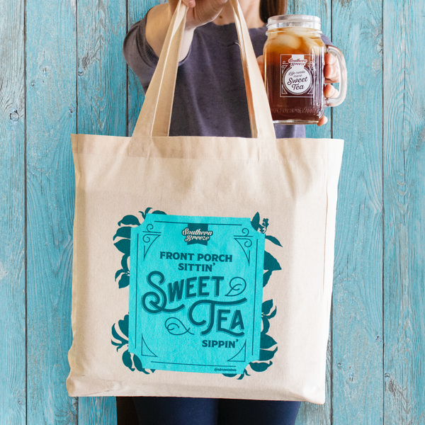 Rendering of Canvas Tote Bag And Mason Jar Bundle