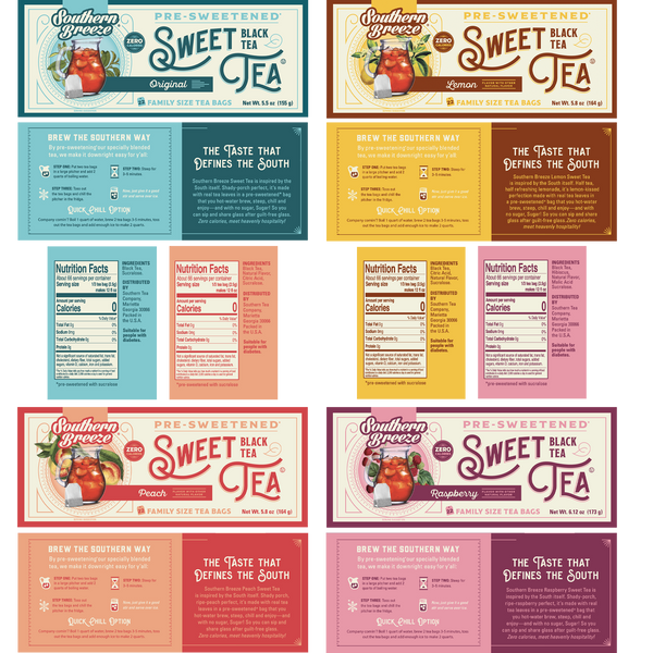 Rendering of Family Size Sweet Iced Tea Bundle 4 pack