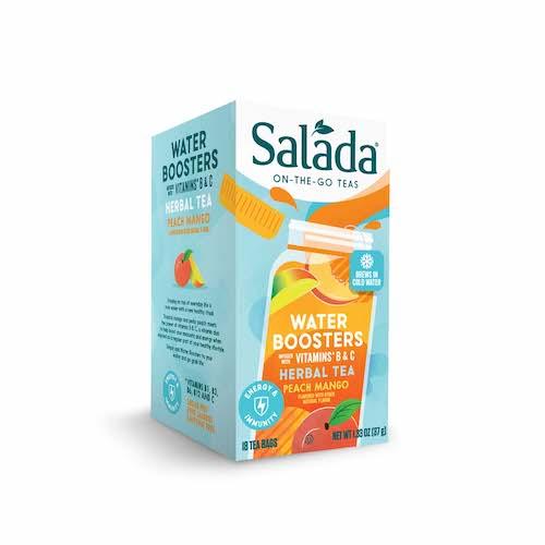 Rendering of Salada Peach Mango Water Boosters