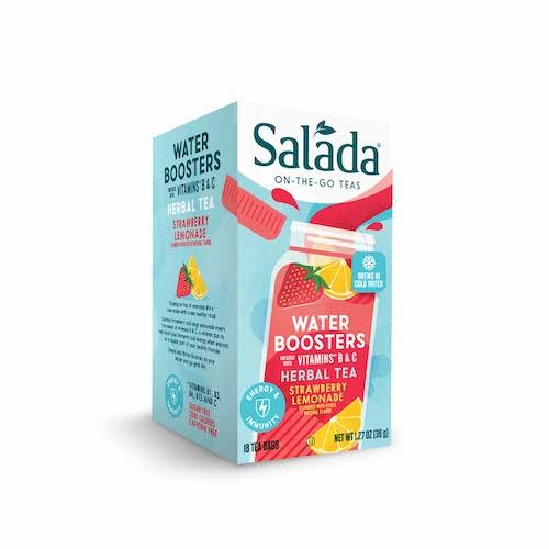 Rendering of Salada Strawberry Lemonade Water Boosters