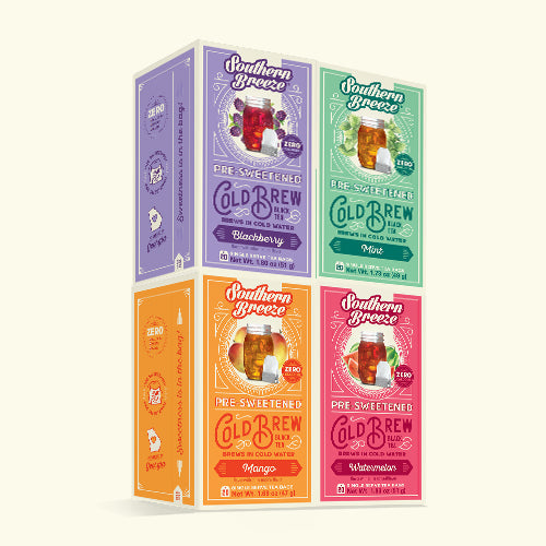 Rendering of New Flavors Cold Brew Sweet Iced Tea Bundle