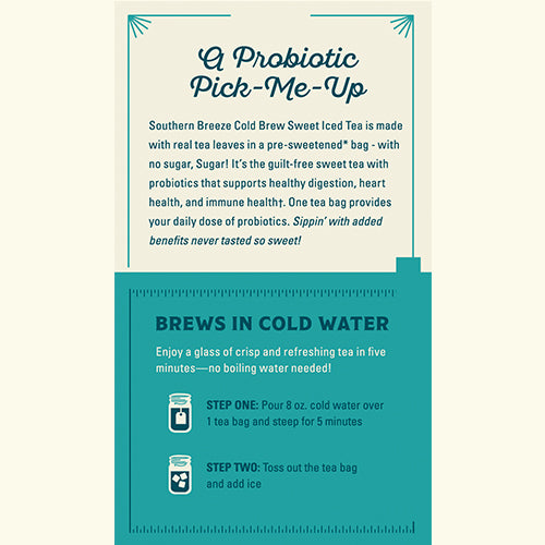 Rendering of Original Cold Brew Iced Tea Plus Probiotics
