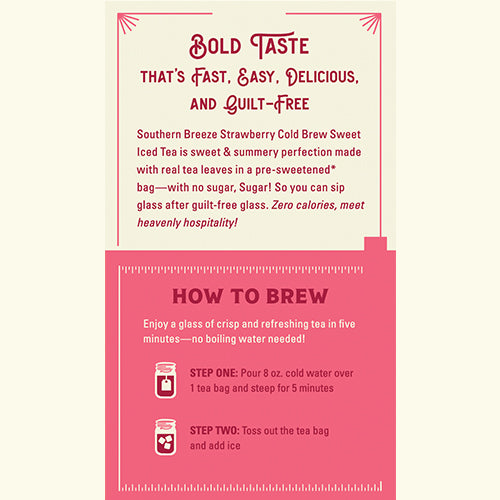 Rendering of Strawberry Iced Tea Carton