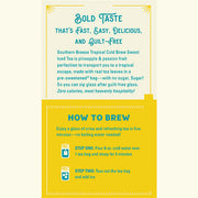 Rendering of Tropical Iced Tea Carton