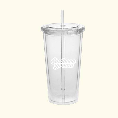 Acrylic 20oz Tumbler with Straw - Thumbnail 4