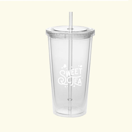 Acrylic 20oz Tumbler with Straw - 1 Tumbler