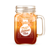 Rendering of Southern Breeze Sweet Tea Glass Mason Jar